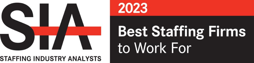Staffing Industry analysts - Best Staffing firms to work for award 2022